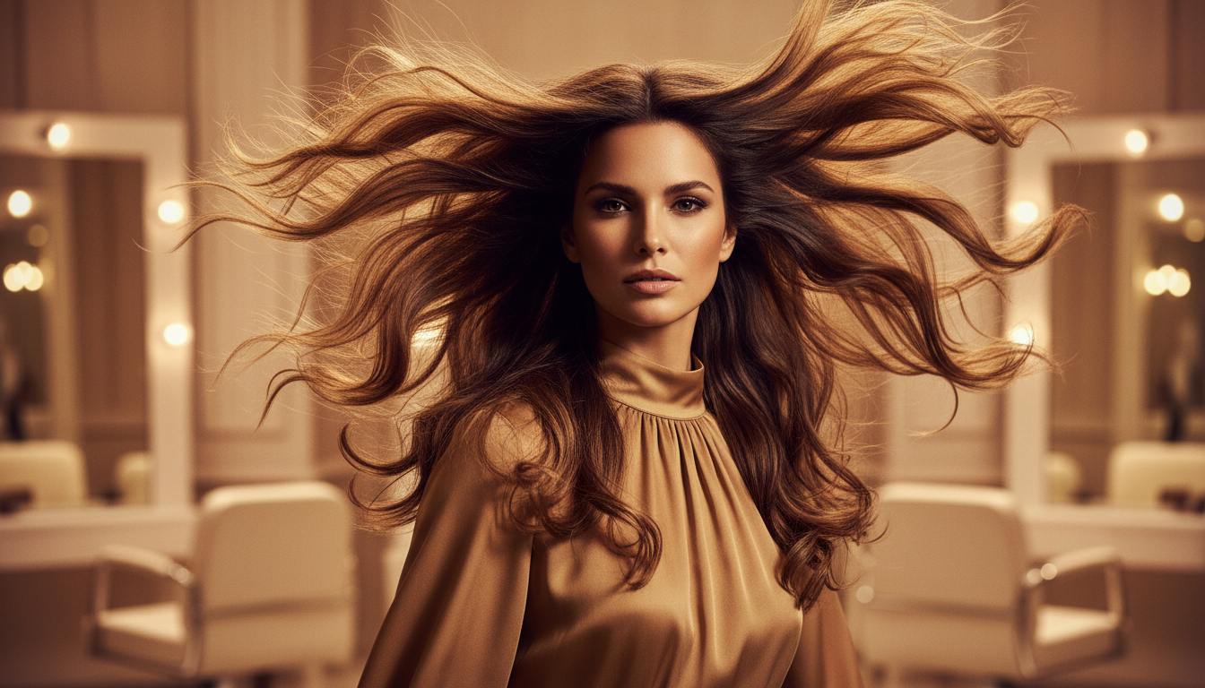 Editorial hair photography